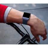 Fitbit - FB-164LBNVS Grupo de rock Negro Aluminio, Elastómero