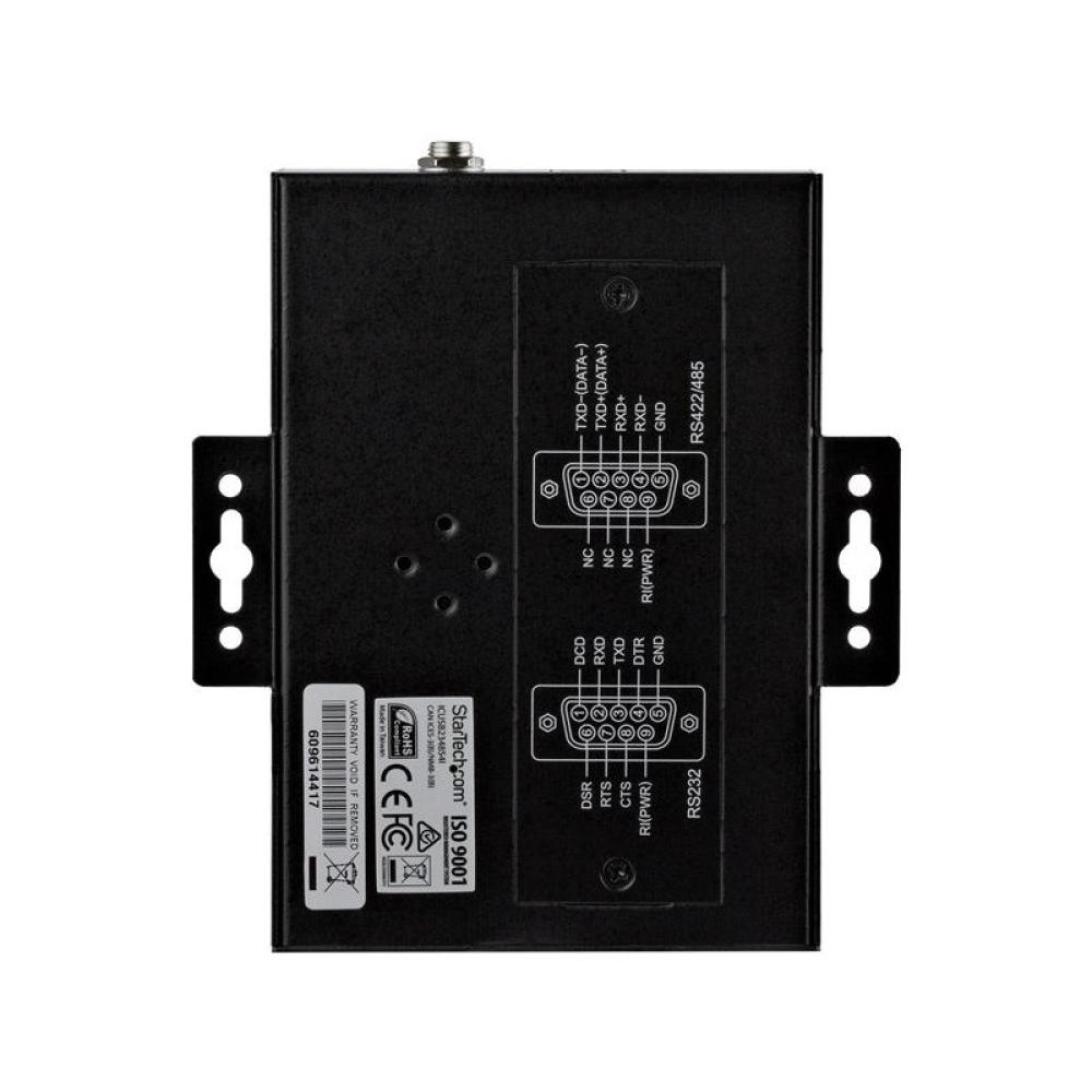 StarTech.com - Adaptador Hub Serie RS232/RS485/RS422 a 4 puertos USB - Convertidor Ladrón USB 2.0 a Serial DB9 - IP30 - de Monta