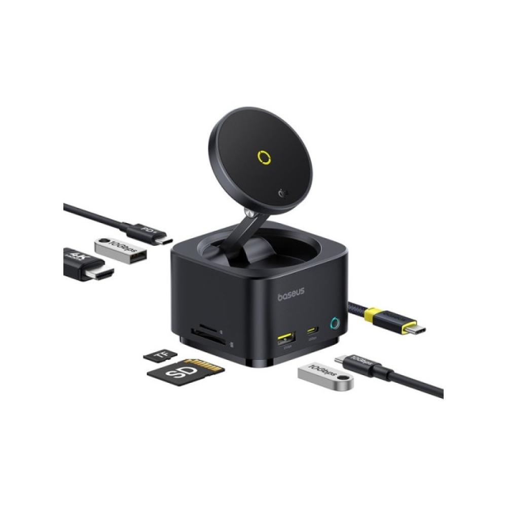 Baseus - MagPro Series II USB Tipo C 10000 Mbit/s Negro