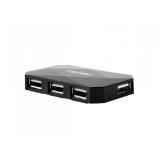 NATEC - NHU-0647 hub de interfaz USB 2.0 480 Mbit/s Negro