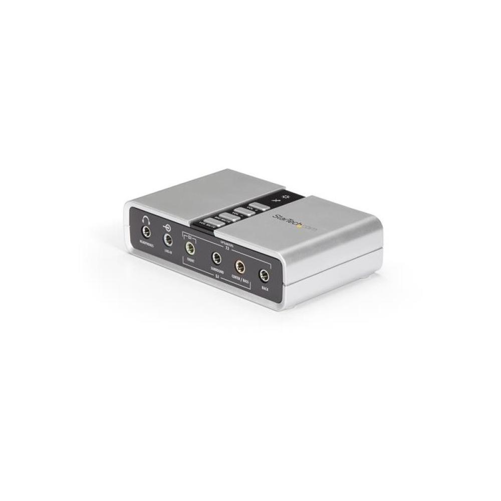 StarTech.com - Tarjeta de Sonido 7,1 USB Externa Adaptador Conversor puerto SPDIF Audio Digital Óptico