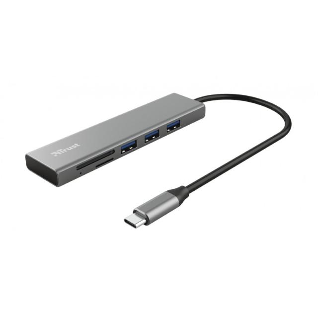 Trust - Halyx USB 3.2 Gen 1 (3.1 Gen 1) Type-C 104 Mbit/s Aluminio