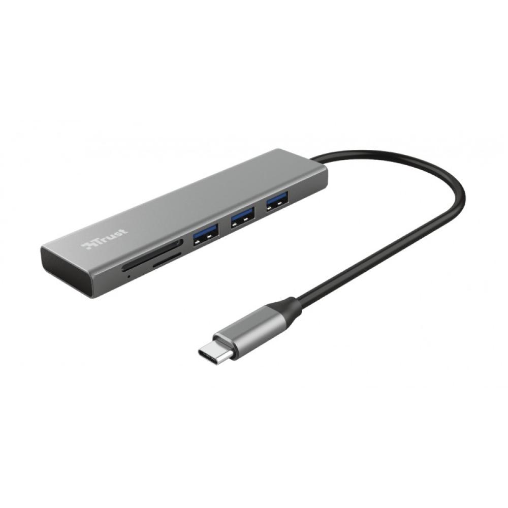 Trust - Halyx USB 3.2 Gen 1 (3.1 Gen 1) Type-C 104 Mbit/s Aluminio