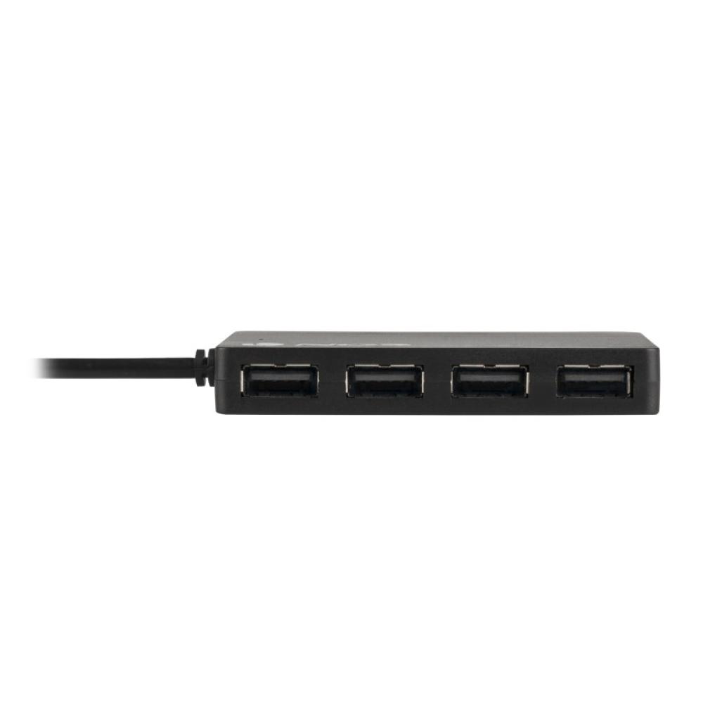 NGS - IHUB4 TINY USB 2.0 480 Mbit/s Negro