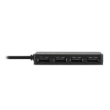NGS - IHUB4 TINY USB 2.0 480 Mbit/s Negro