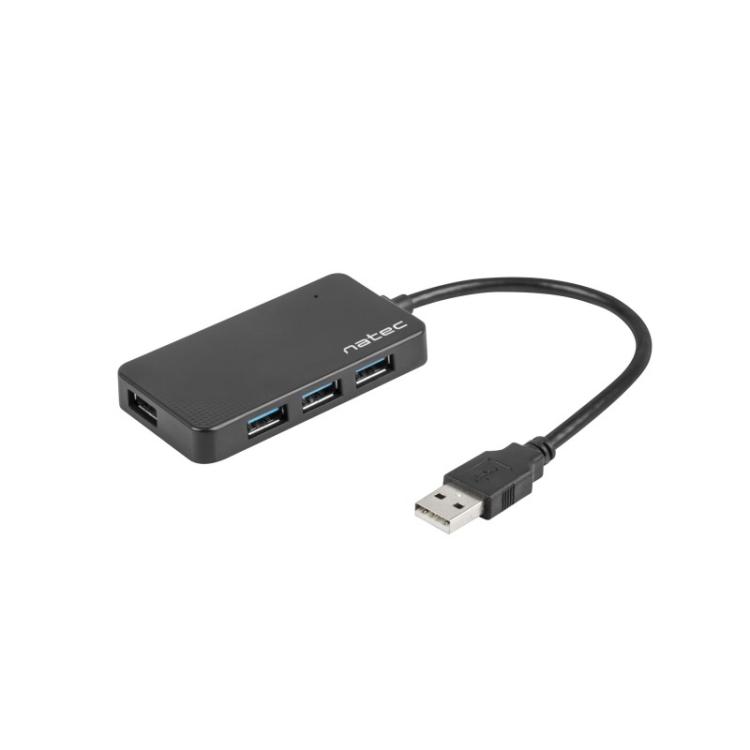 NATEC - Moth USB 2.0 5000 Mbit/s Negro