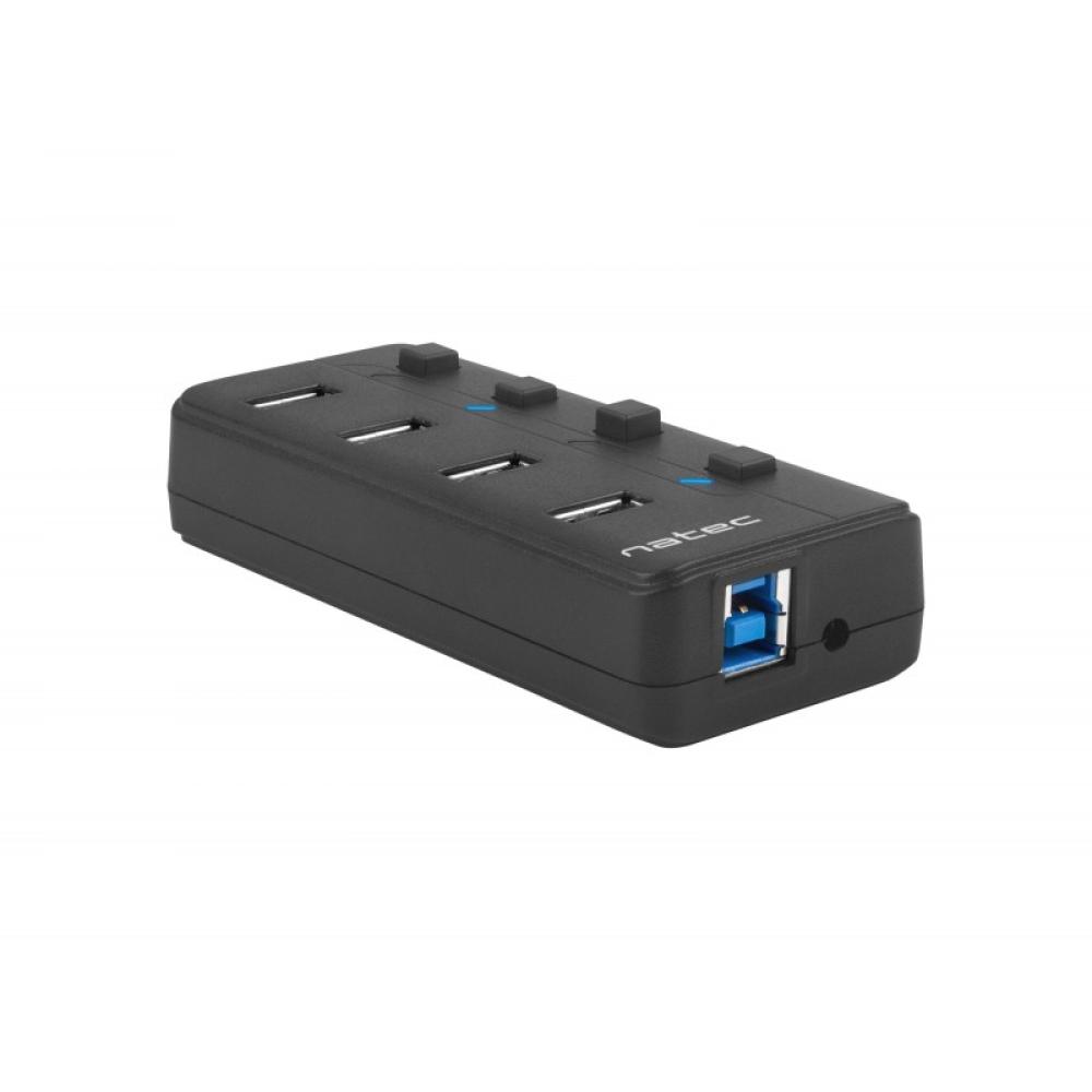 NATEC - MANTIS USB 2.0 Type-B 5000 Mbit/s Negro