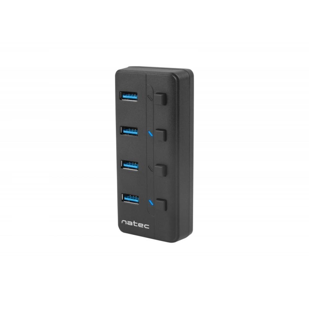 NATEC - MANTIS USB 2.0 Type-B 5000 Mbit/s Negro