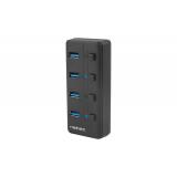 NATEC - MANTIS USB 2.0 Type-B 5000 Mbit/s Negro