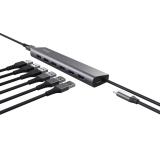 Trust - Halyx USB 3.2 Gen 1 (3.1 Gen 1) Type-A 5000 Mbit/s Plata