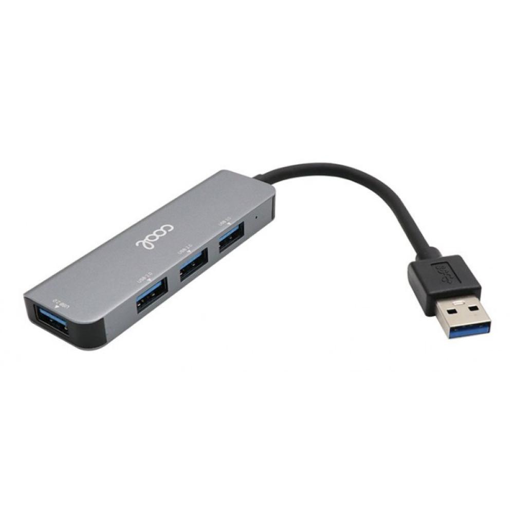COOL Accesorios - 8434847053752 hub de interfaz USB 3.2 Gen 1 (3.1 Gen 1) Type-A 640 Mbit/s Gris