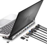 NGS - WONDERDOCK 12 PRO USB Tipo C Plata