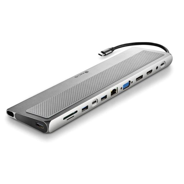 NGS - WONDERDOCK 12 PRO USB Tipo C Plata