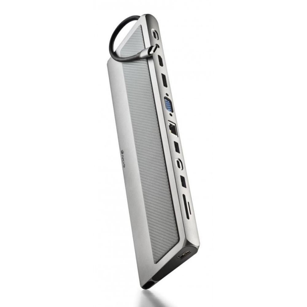 NGS - WONDERDOCK 12 PRO USB Tipo C Plata