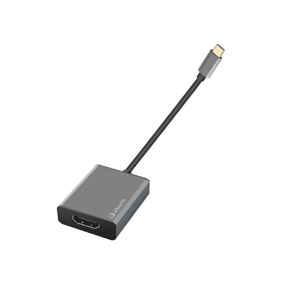 SilverHT - Adaptador Logan Tipo C a HDMI 4K