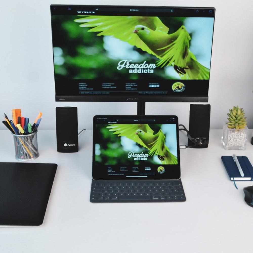 NGS - WONDERHDMI Adaptador gráfico USB Negro, Gris