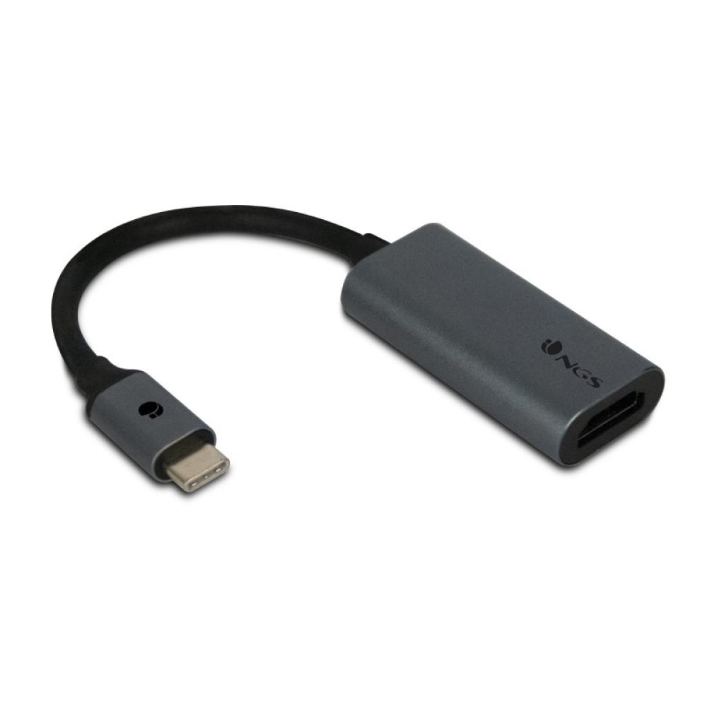 NGS - WONDERHDMI Adaptador gráfico USB Negro, Gris