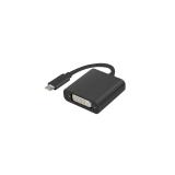 Lanberg - AD-UC-DV-01 Adaptador gráfico USB 3840 x 2160 Pixeles Negro