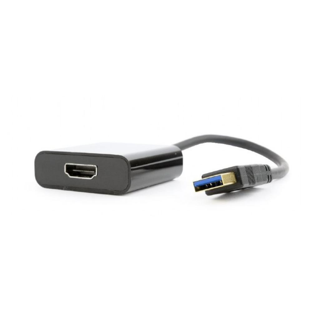 Gembird - A-USB3-HDMI-02 Adaptador gráfico USB 1920 x 1080 Pixeles Negro