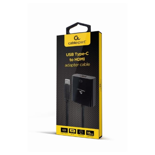 Gembird - A-CM-HDMIF-04 Adaptador gráfico USB Negro