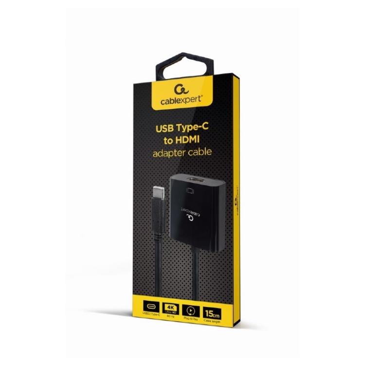 Gembird - A-CM-HDMIF-04 Adaptador gráfico USB Negro