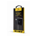 Gembird - A-CM-HDMIF-04 Adaptador gráfico USB Negro