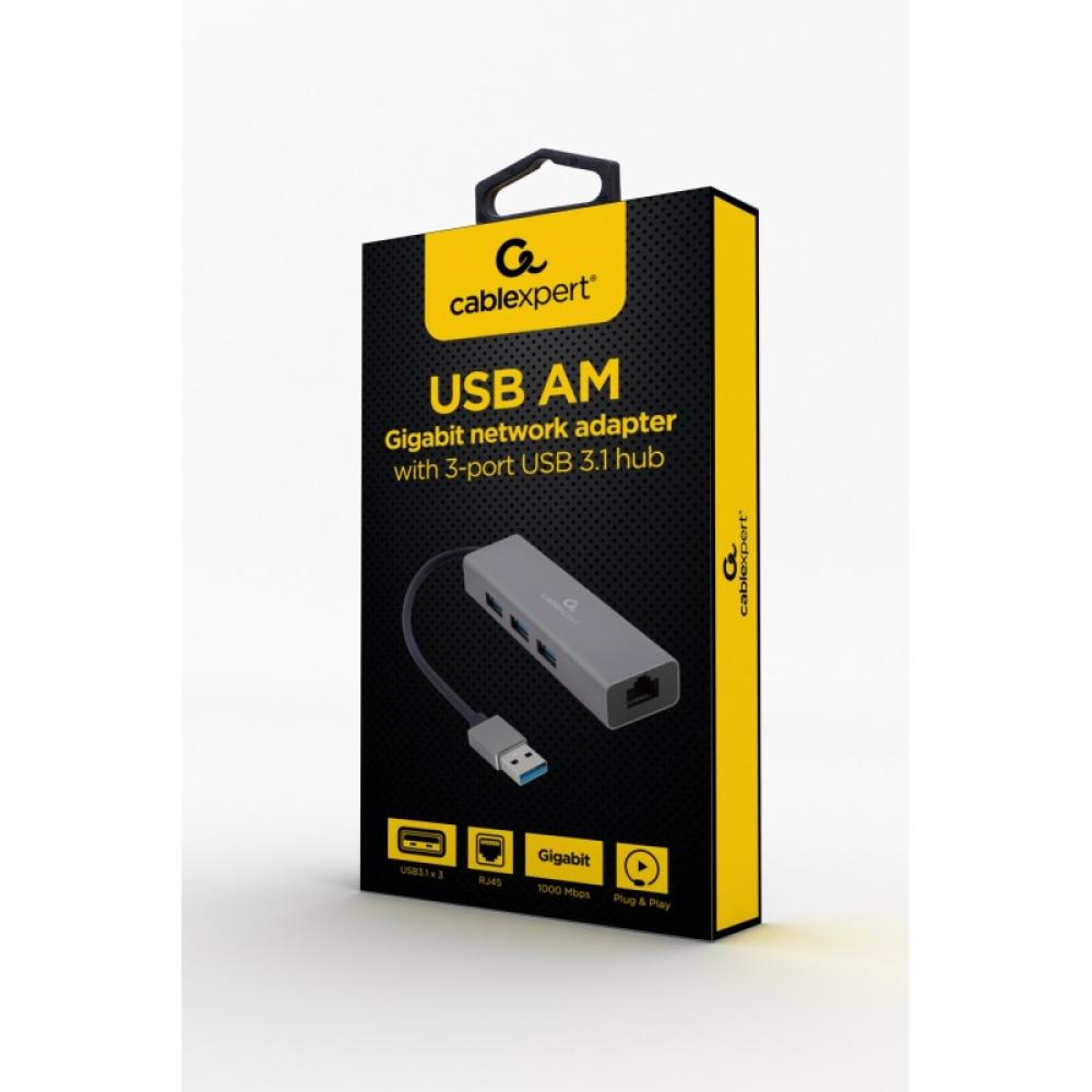 Gembird - A-AMU3-LAN-01 Adaptador gráfico USB