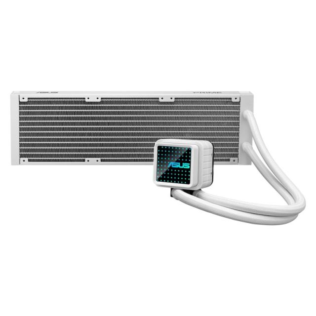 ASUS - Prime LC 360 ARGB White Edition Procesador Sistema de refrigeración líquida todo en uno 12 cm Blanco 1 pieza(s)