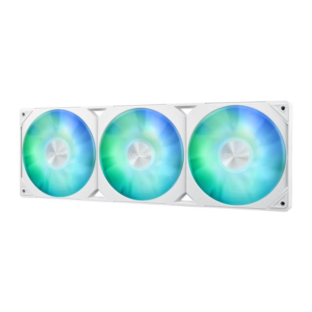 ASUS - Prime LC 360 ARGB White Edition Procesador Sistema de refrigeración líquida todo en uno 12 cm Blanco 1 pieza(s)