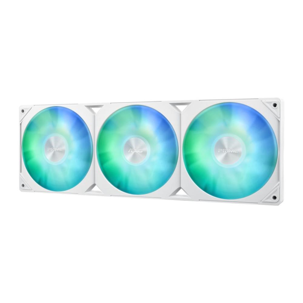 ASUS - Prime LC 360 ARGB White Edition Procesador Sistema de refrigeración líquida todo en uno 12 cm Blanco 1 pieza(s)