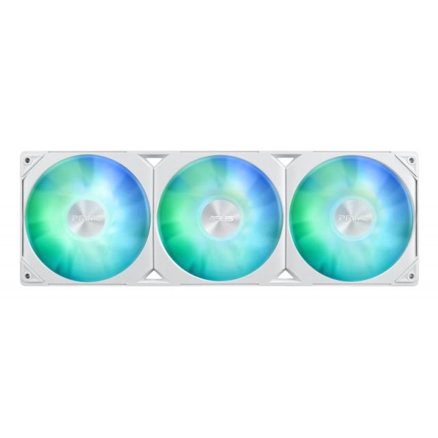 ASUS - Prime LC 360 ARGB White Edition Procesador Sistema de refrigeración líquida todo en uno 12 cm Blanco 1 pieza(s)