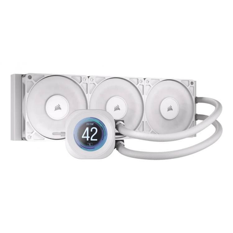 Corsair - Nautilus 360 RS Procesador Sistema de refrigeración líquida todo en uno 12 cm Blanco