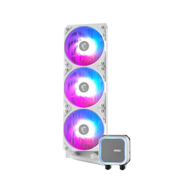 MSI - MAG Coreliquid A13 360 WHITE Placa base, Procesador Sistema de refrigeración líquida todo en uno 12 cm Blanco 1 pieza(s)