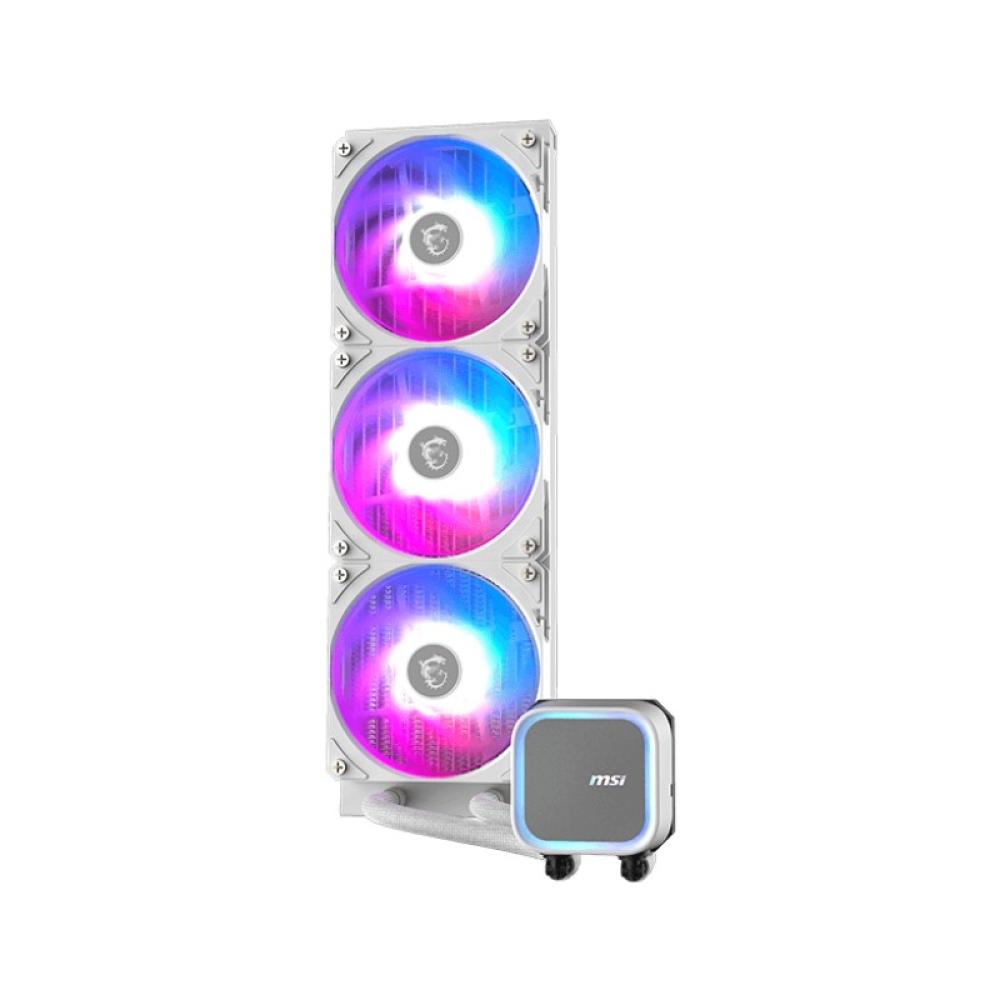 MSI - MAG Coreliquid A13 360 WHITE Placa base, Procesador Sistema de refrigeración líquida todo en uno 12 cm Blanco 1 pieza(s)