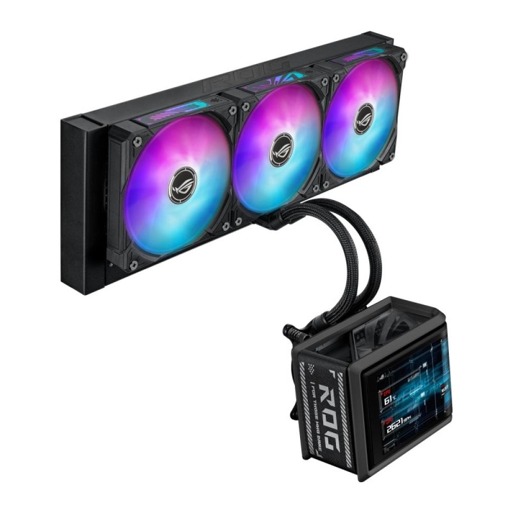 ASUS - ROG Ryuo IV SLC 360 ARGB Procesador Sistema de refrigeración líquida todo en uno 12 cm Negro