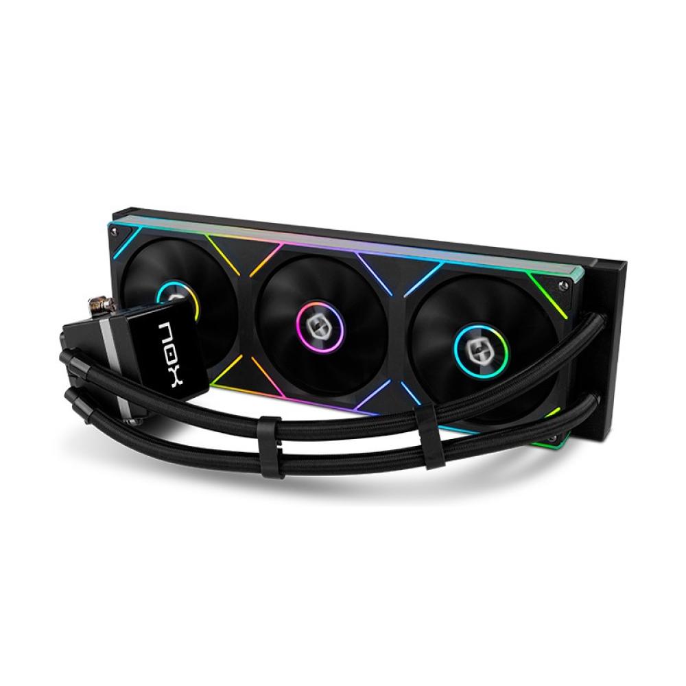 NOX - Hummer M-360 LCD/Kit RL Magnético ARGB Negro