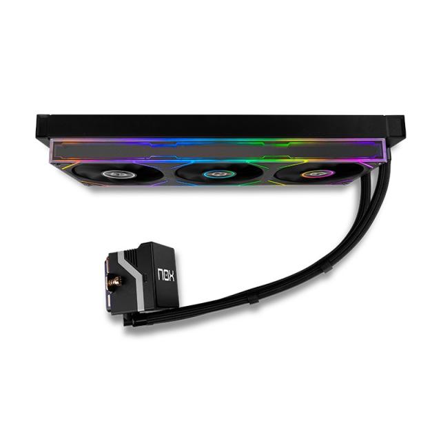 NOX - Hummer M-360 LCD/Kit RL Magnético ARGB Negro