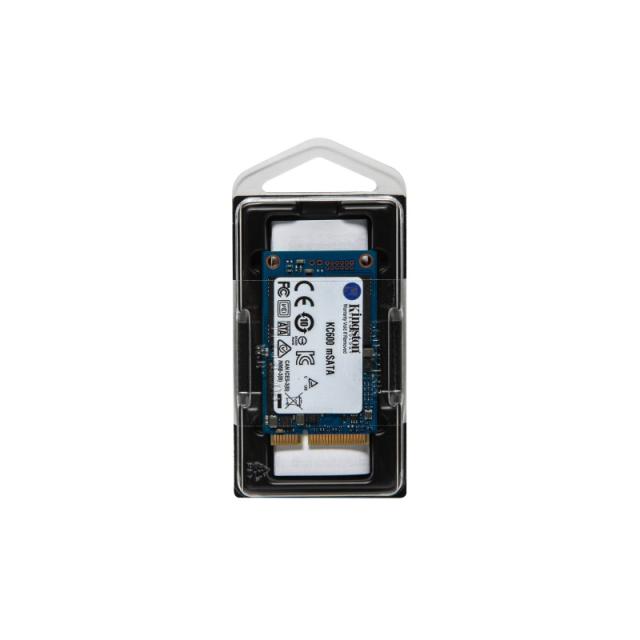 Kingston Technology - Disco SSD KC600 SATA3 mSATA de 512 G