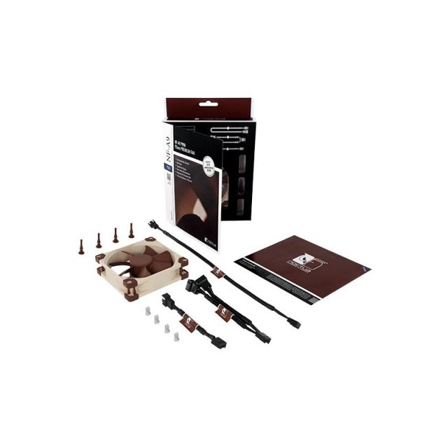 Noctua - NF-A9 PWM sistema de refrigeración para ordenador Carcasa del ordenador Ventilador 9,2 cm Beige, Marrón