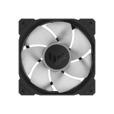 ASUS - TUF Gaming TR120 ARGB Reverse Fan - Single Pack Carcasa del ordenador Ventilador 12 cm Negro