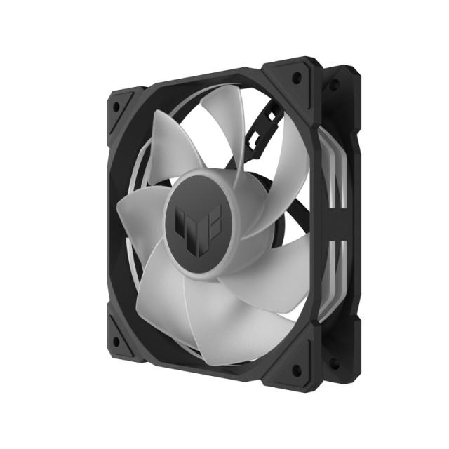 ASUS - TUF Gaming TR120 ARGB Reverse Fan - Single Pack Carcasa del ordenador Ventilador 12 cm Negro