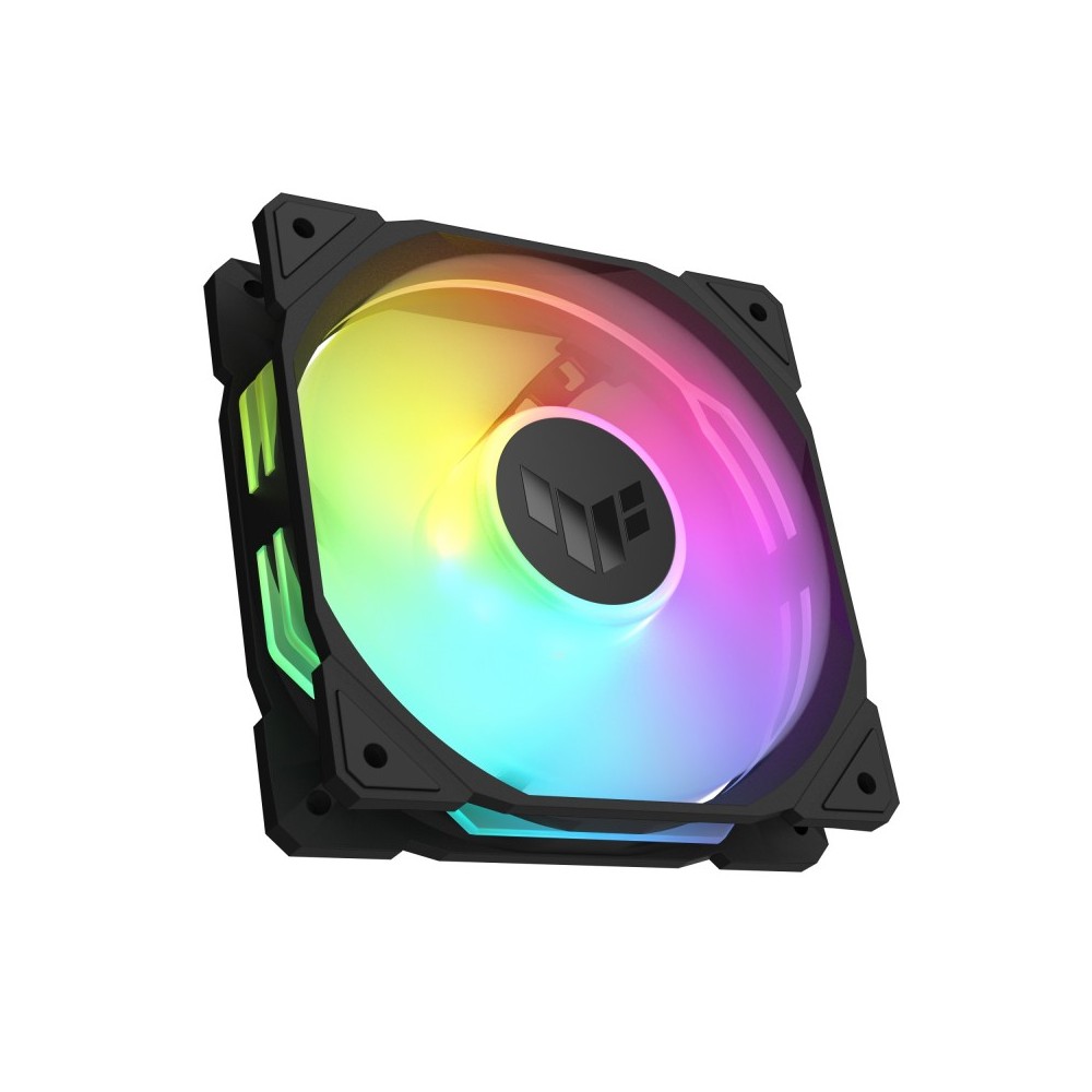 ASUS - TUF Gaming TR120 ARGB Reverse Fan - Single Pack Carcasa del ordenador Ventilador 12 cm Negro