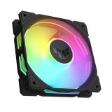 ASUS - TUF Gaming TR120 ARGB Reverse Fan - Single Pack Carcasa del ordenador Ventilador 12 cm Negro