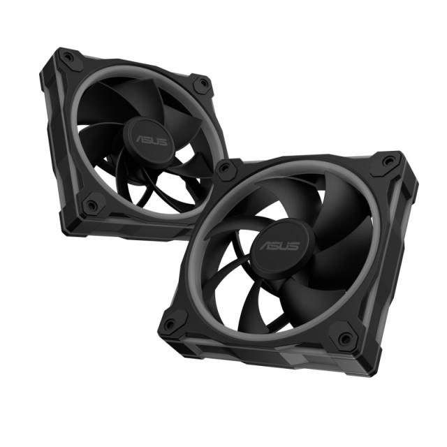 ASUS - Prime MR120 Fan ARGB Black 3in1 Carcasa del ordenador Ventilador 12 cm Negro