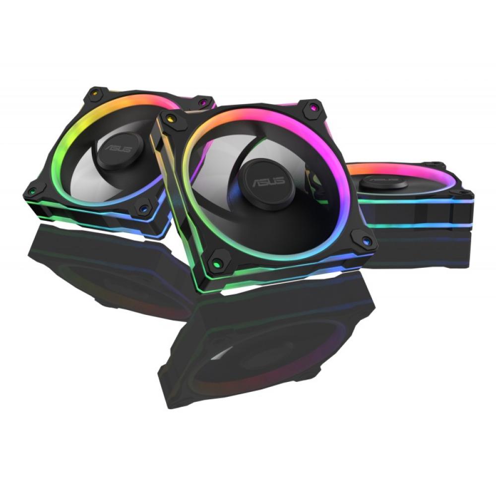 ASUS - Prime MR120 Fan ARGB Black 3in1 Carcasa del ordenador Ventilador 12 cm Negro