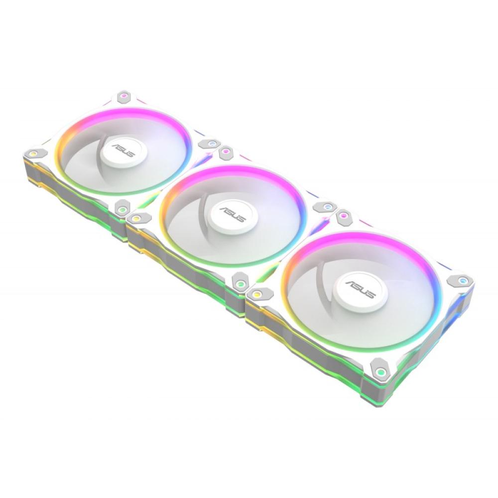 ASUS - Prime MR120 Fan ARGB White 3in1 Carcasa del ordenador Ventilador 12 cm Blanco