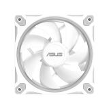 ASUS - Prime MR120 Fan ARGB White 3in1 Carcasa del ordenador Ventilador 12 cm Blanco