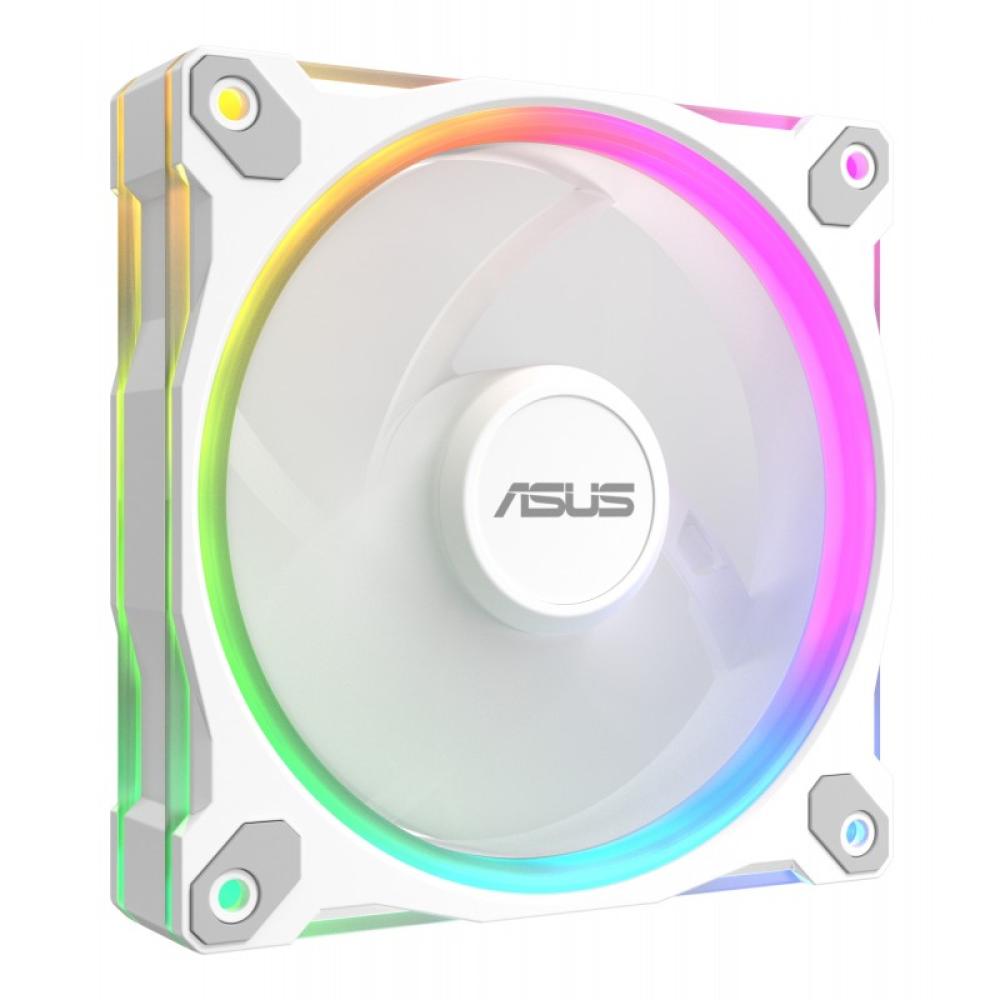 ASUS - Prime MR120 Fan ARGB White 3in1 Carcasa del ordenador Ventilador 12 cm Blanco