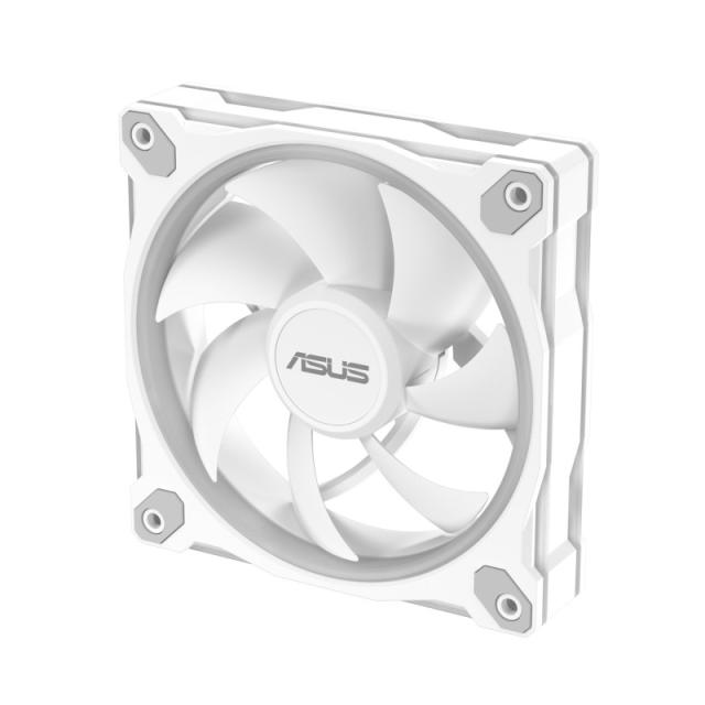 ASUS - Prime MR120 Fan ARGB White 3in1 Carcasa del ordenador Ventilador 12 cm Blanco