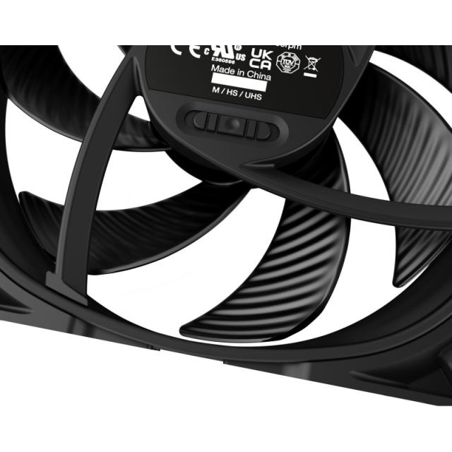 be quiet! - SILENT WINGS PRO 4 / 120mm PWM Carcasa del ordenador Ventilador 12 cm Negro 1 pieza(s)